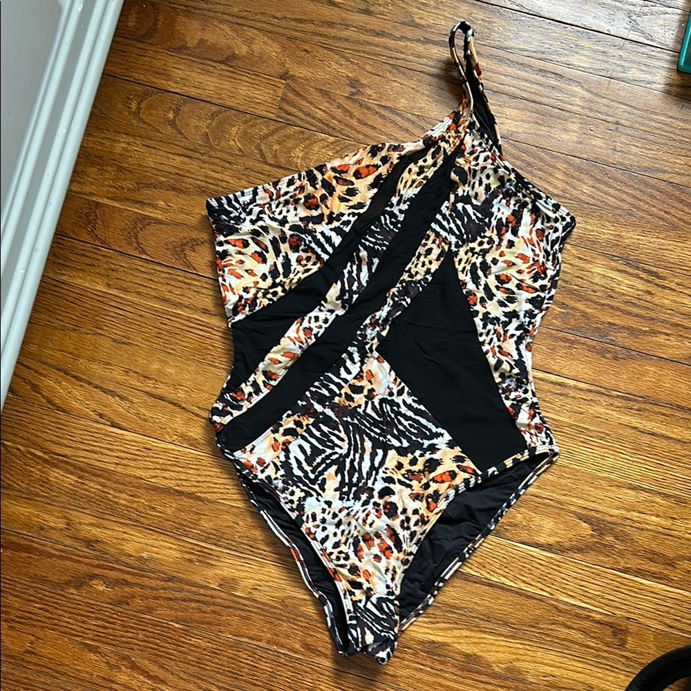 Icon Swim - the new wave swimsuit-animal abstract print